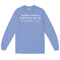 Colony Blue Domestic Violence Advocate Long Sleeve Tee - longCreatives