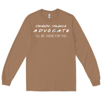 Toasted Coconut Domestic Violence Advocate Long Sleeve Tee - longCreatives