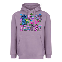 Lavender cute and fluffy stitch Heavyweight Hoodie - AdoDesignShop