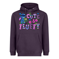 Plum cute and fluffy stitch Heavyweight Hoodie - AdoDesignShop
