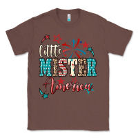 Chestnut Little mister America 4th of july Classic Tee - HowdyJamesFarm