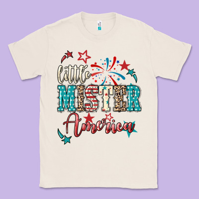 Little Mister America 4th Of July Classic Tee Designed By Howdyjamesfarm