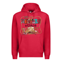 Cardinal My Western Watching Blanket Premium Hoodie - CowhideDigitalArt