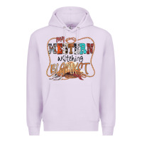 Lilac My Western Watching Blanket Premium Hoodie - CowhideDigitalArt