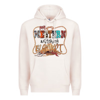 Pale Pink My Western Watching Blanket Premium Hoodie - CowhideDigitalArt