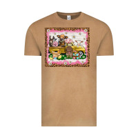 Vintage Camel Easter Day with farm animals tumbler Vintage Tee - HowdyJamesFarm