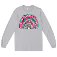 Moon Dust Easter bunny rainbow Long Sleeve Tee - OliviaCreatesArt