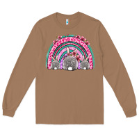 Toasted Coconut Easter bunny rainbow Long Sleeve Tee - OliviaCreatesArt