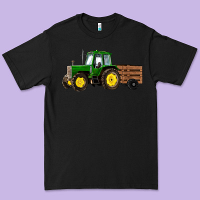 Farm Tractor Premium Tee Designed By Ranaportraitstore
