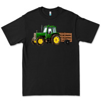 Black farm tractor Premium Tee - RanaPortraitStore