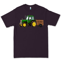Plum farm tractor Premium Tee - RanaPortraitStore