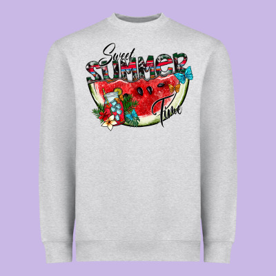 Sweet Summer Time Heavyweight Sweatshirt Designed By Sublimationcraftshop