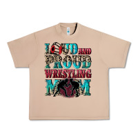 Burro Loud and proud wrestling Mom Mother's Day Urban Heavy Tee - CowGirlArtShop