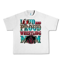 Lunar Rock Loud and proud wrestling Mom Mother's Day Urban Heavy Tee - CowGirlArtShop