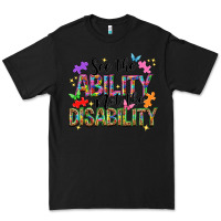 Black see the ability not the disability Premium Tee - NancyCooperArtShop