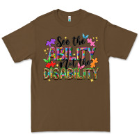 Cacao see the ability not the disability Premium Tee - NancyCooperArtShop