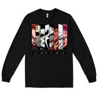Black funny horror friends scary movies halloween costume sweatshirt Long Sleeve Tee - longCreatives