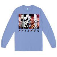 Colony Blue funny horror friends scary movies halloween costume sweatshirt Long Sleeve Tee - longCreatives