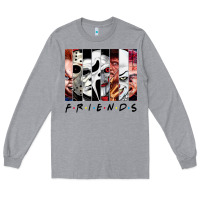 Heather Grey funny horror friends scary movies halloween costume sweatshirt Long Sleeve Tee - longCreatives