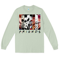 Matcha funny horror friends scary movies halloween costume sweatshirt Long Sleeve Tee - longCreatives