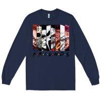 Navy funny horror friends scary movies halloween costume sweatshirt Long Sleeve Tee - longCreatives