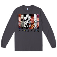 Smoke funny horror friends scary movies halloween costume sweatshirt Long Sleeve Tee - longCreatives
