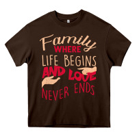 Chocolate Brown Family Heavy Core Tee - Bettercallsaul