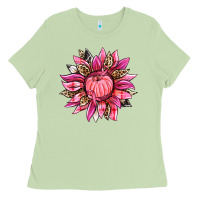 Matcha breast cancer sunflower Ladies Tee - texasbilliewilder