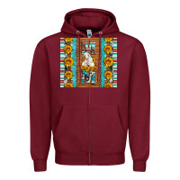 Burgundy goat family mom sunflowers serape leopard cowhide tumbler Zipper Hoodie - Artiststas