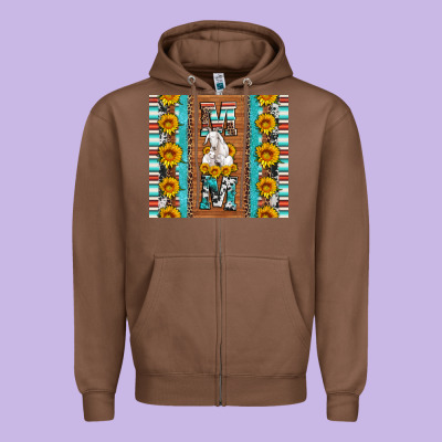 Goat Family Mom Sunflowers Serape Leopard Cowhide Tumbler Zipper Hoodie Designed By Artiststas