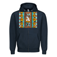Navy goat family mom sunflowers serape leopard cowhide tumbler Zipper Hoodie - Artiststas
