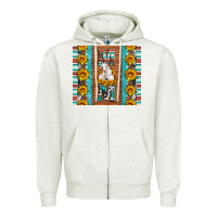 Oatmeal Heather goat family mom sunflowers serape leopard cowhide tumbler Zipper Hoodie - Artiststas
