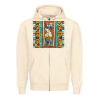 Sandshell goat family mom sunflowers serape leopard cowhide tumbler Zipper Hoodie - Artiststas