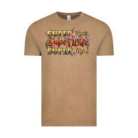 Vintage Coffee Super mom super wife super tired Vintage Tee - CowGirlArtShop