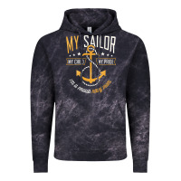 Cloud Black Proud Navy Mother for Moms of Sailors Proud Mom Navy Family Vintage Hoodie - longCreatives
