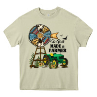Mossy So God Made a Farmer Heavy Core Tee - JahusDesignShop