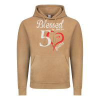 Vintage Camel Vintage 50th Birthday Blessed By God For 50 Years Birthday Vintage Hoodie - longCreatives