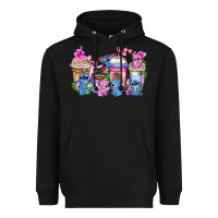 Black stitch with lilo coffee cups Heavyweight Hoodie - AdoDesignShop
