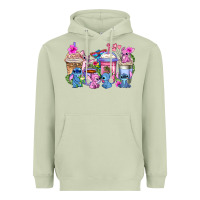 Matcha stitch with lilo coffee cups Heavyweight Hoodie - AdoDesignShop