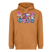 Meerkat stitch with lilo coffee cups Heavyweight Hoodie - AdoDesignShop