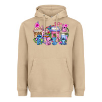 Mushroom stitch with lilo coffee cups Heavyweight Hoodie - AdoDesignShop