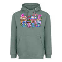 Sage stitch with lilo coffee cups Heavyweight Hoodie - AdoDesignShop