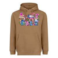 Toasted Coconut stitch with lilo coffee cups Heavyweight Hoodie - AdoDesignShop