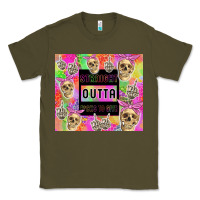 Army Green straight outta fucks to give Classic Tee - TumblerDesignByShophia