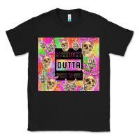 Black straight outta fucks to give Classic Tee - TumblerDesignByShophia