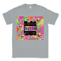 Heather Grey straight outta fucks to give Classic Tee - TumblerDesignByShophia