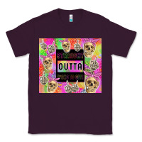 Plum straight outta fucks to give Classic Tee - TumblerDesignByShophia