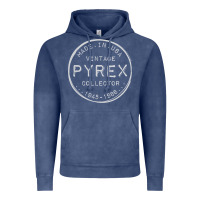 Vintage Denim Pyrex Mark  Vintage Collector Made in USA Vintage Hoodie - longCreatives