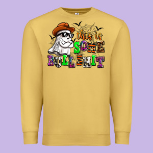This Is Some Bull Shit Premium Sweatshirt Designed By Adodesignshop