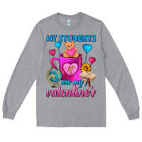 Heather Grey My Students Are My Valentines Day Coffee Mug Long Sleeve Tee - FaDigitalArtStudio